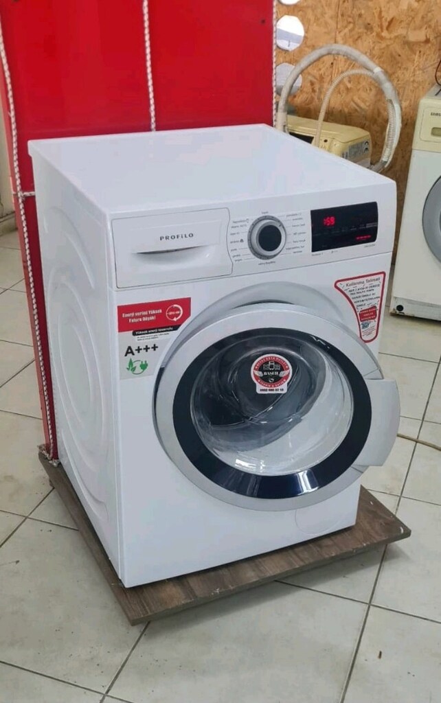 GARANTİLİ @PROFİLO İNVERTOR MOTOR 9 KG AZ KULLANILMIŞ ÇAMAŞIR - 4