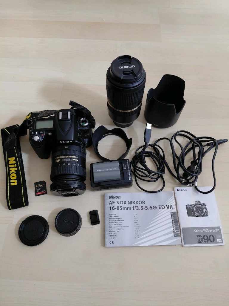 Sıfırdan Farksız (12 Bin Shutter) Nikon D90 + Çift Lensli Eksiksiz Pro - 6