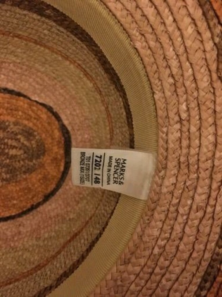 M&S hiç kullanılmamış hasır şapka - 3