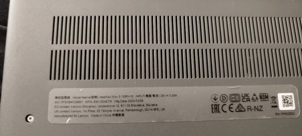 Lenovo Ideapad Slim 3 15Irh10 Lettop - 4
