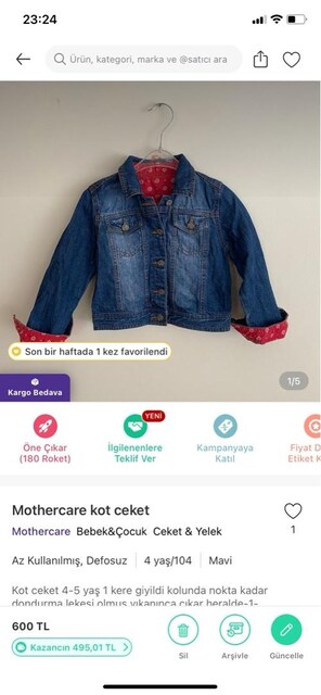 kot ceket