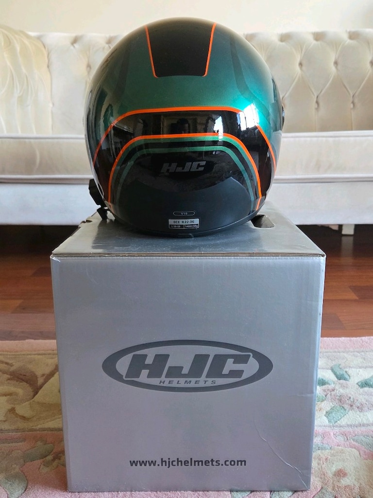 HJC V10 MOTOR KASKI (L BEDEN) - 5