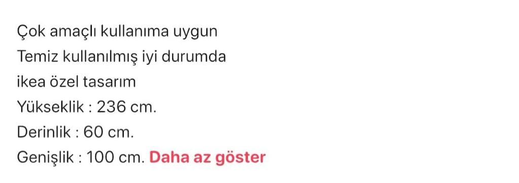 İKEA Pax Aynalı Dolap - 5