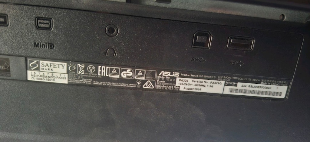Asus proart 329q monitör - 8