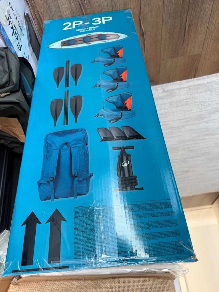decathlon 3 kişilik şişme bot - 3