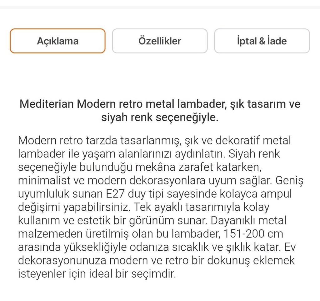 ayaklı ayarlanabilir abajur - 9