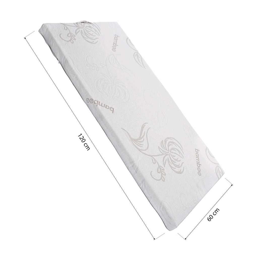 Başlık: E&E Baby Masajlı Bambu Bebek Yatağı (120x60 cm) - 3