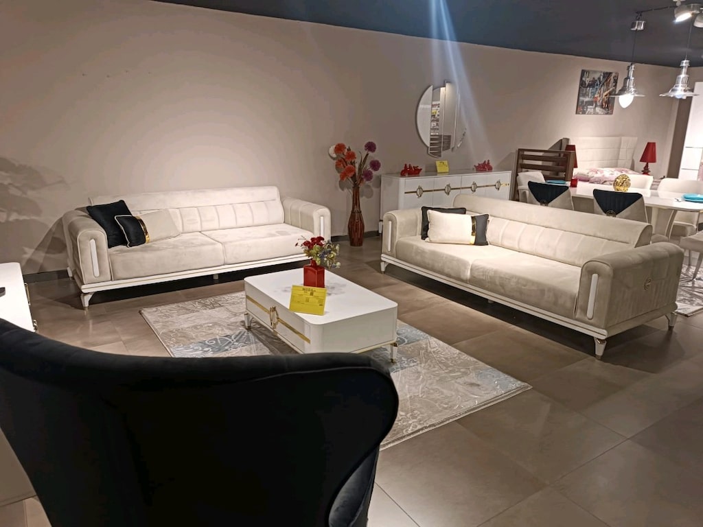 Yatak odası, Koltuk takımı, 8 kişilik yemek takımı, - 3