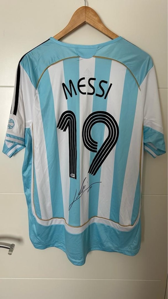 Messi Islak İmzalı 2006 Arjantin Forma Orjinal