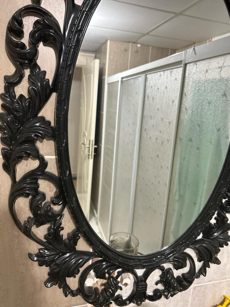 SİYAH SERT PLASTİK AYNA (Taşınıyorum) - 3