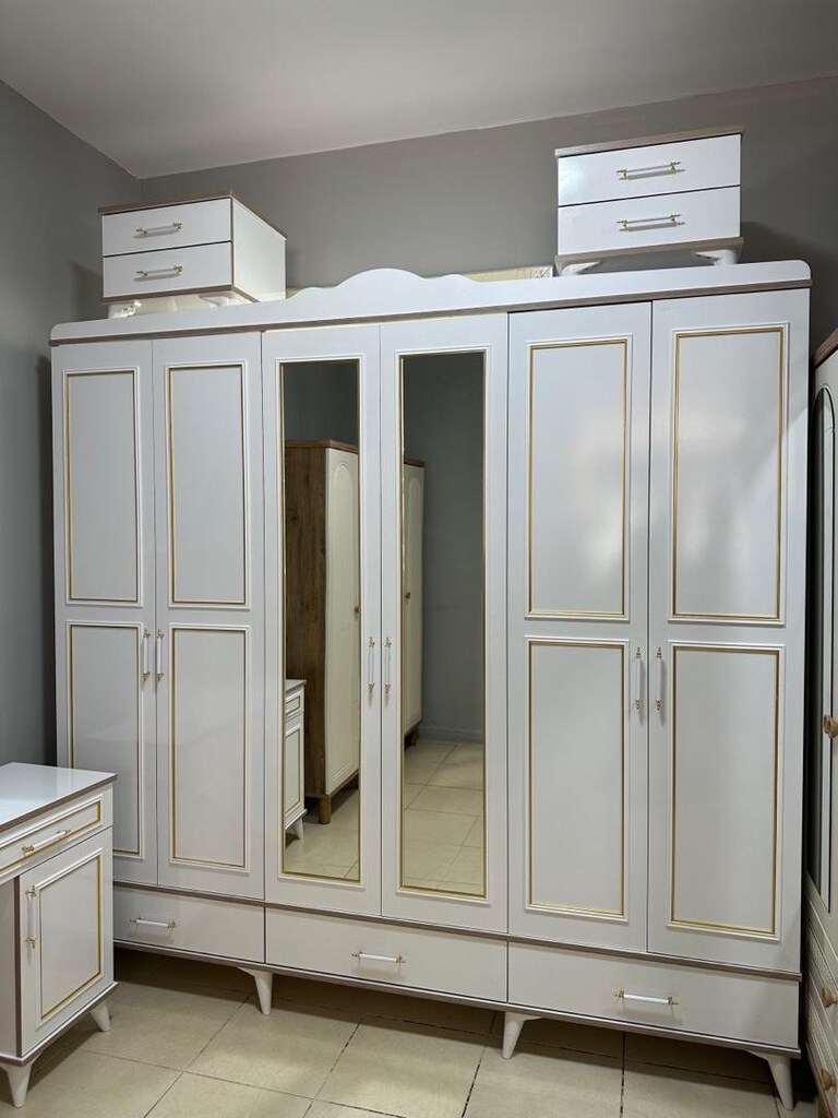 ultra lüks komple mdf yatak odası takımı sıfır ürün adrese teslim - 6