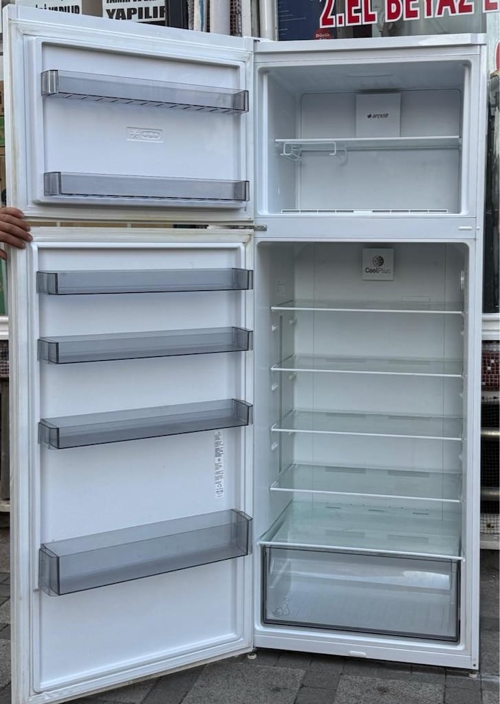 sıfır ayarında tertemiz yeni arçelik noFrost buzdolabı - 2
