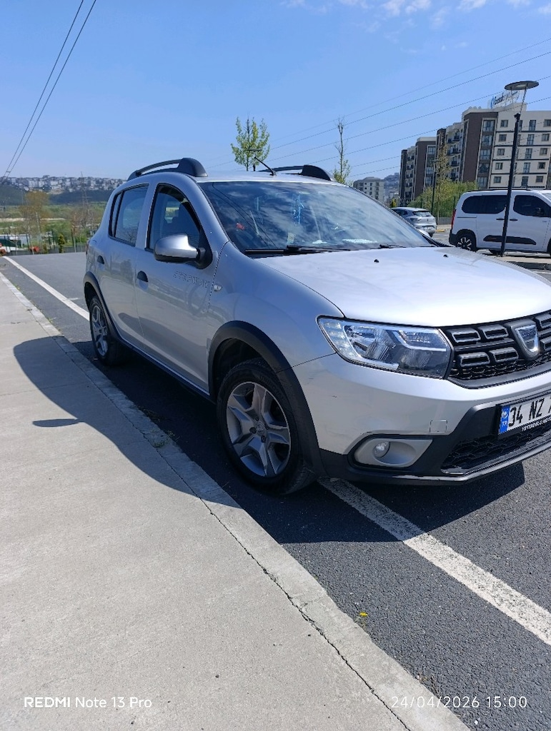 Dacia Sandero Stepway hasarsiz boyasız Kazasiz 48bin km - 6