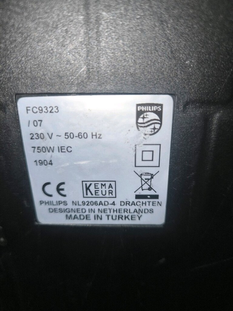 PHİLİPS FC 93 23 POWER COMPACT ÇOK GÜÇLÜ TEMİZ ELEKTRİK SÜPÜRGESİ - 4