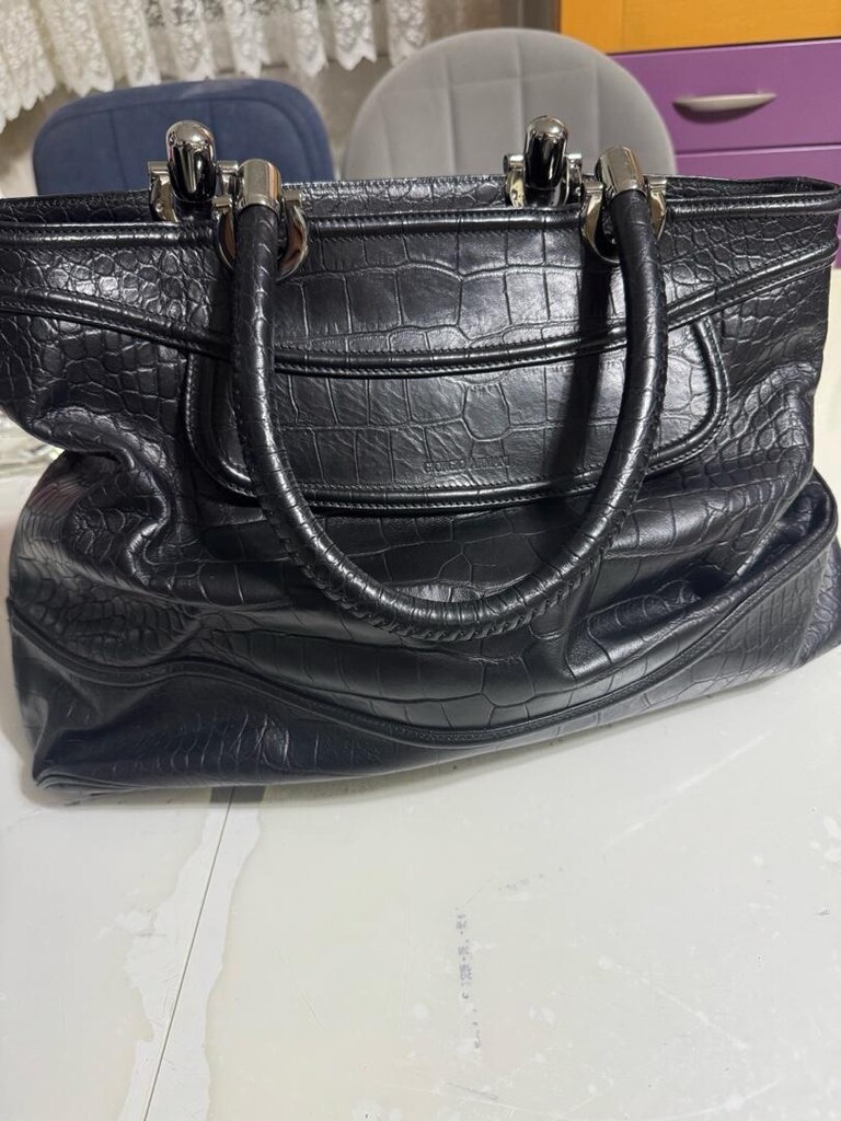 Giorgio Armani %100 Sığır Derisi - 5