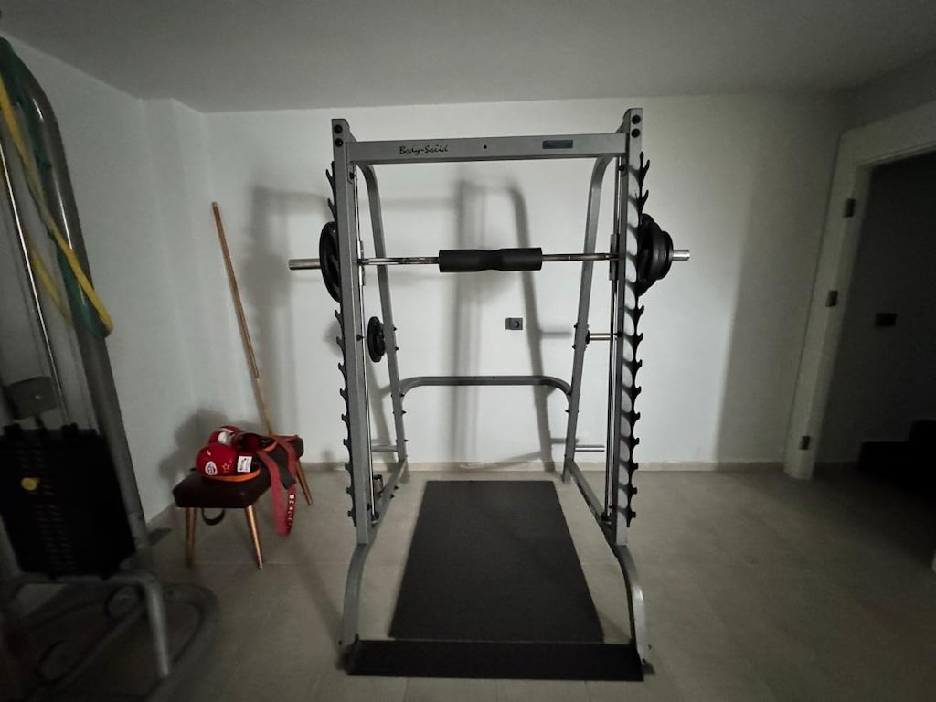 PROFESYONEL BODY-SOLID SPOR SALONU SETİ – SMITH+CABLE+AĞIRLIKLAR+BOKS - 7