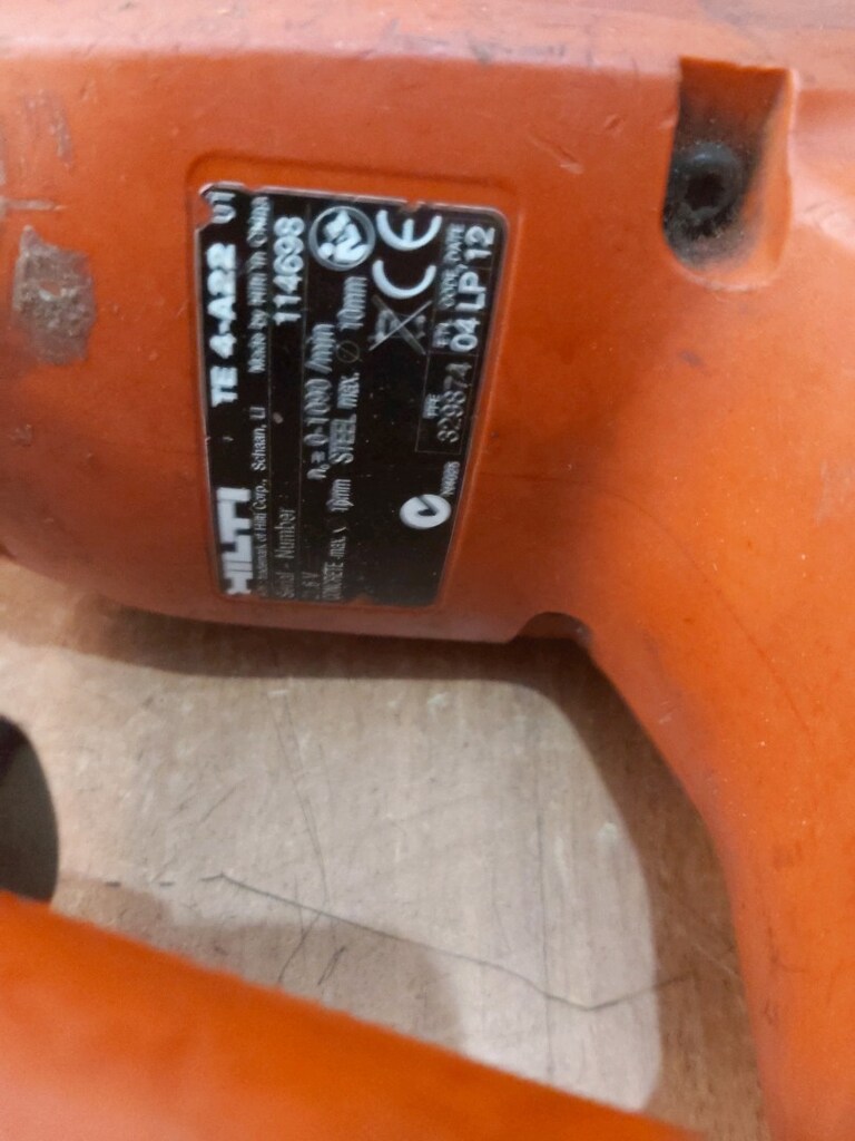 hıltı hilti te 4 a 22 - 3