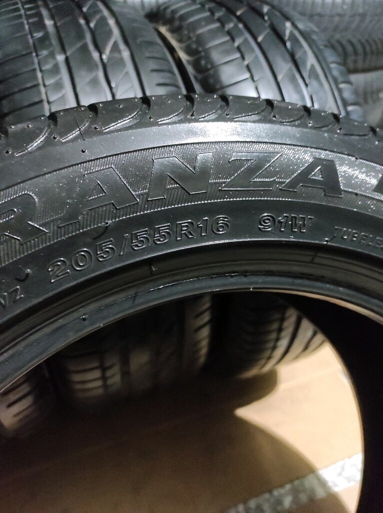 205-55-16 Bridgestone 4 adet yazlık lastik (tarih:2016) - 5