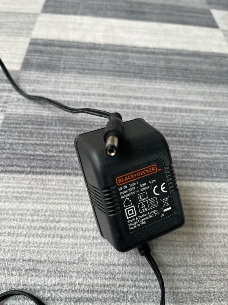 Orijinal Black+Decker Adaptör (6V 300mA - HY-06 Type 1) - 2