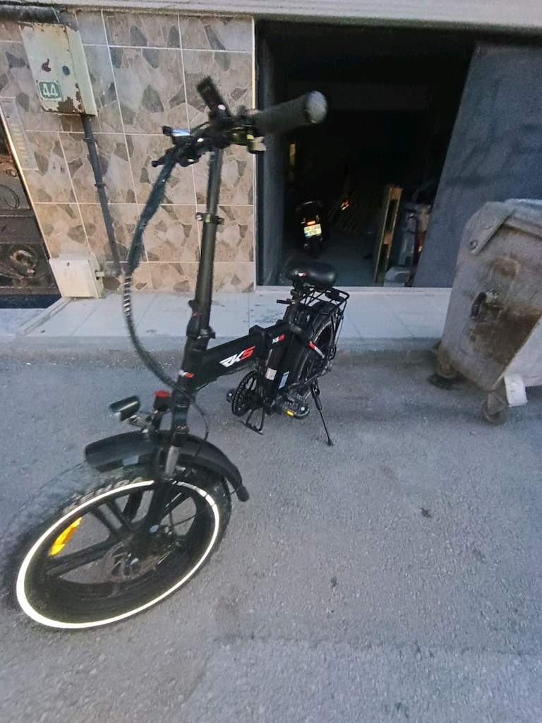 satılık rks elektrikli katlanır bisiklet 2024 model - 7