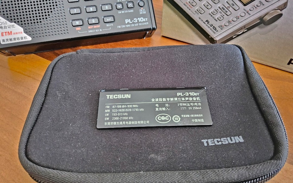Temiz / Az Kullanılmış Tecsun PL-310et DSP Dünya Radyosu (SW/MW/ - 6