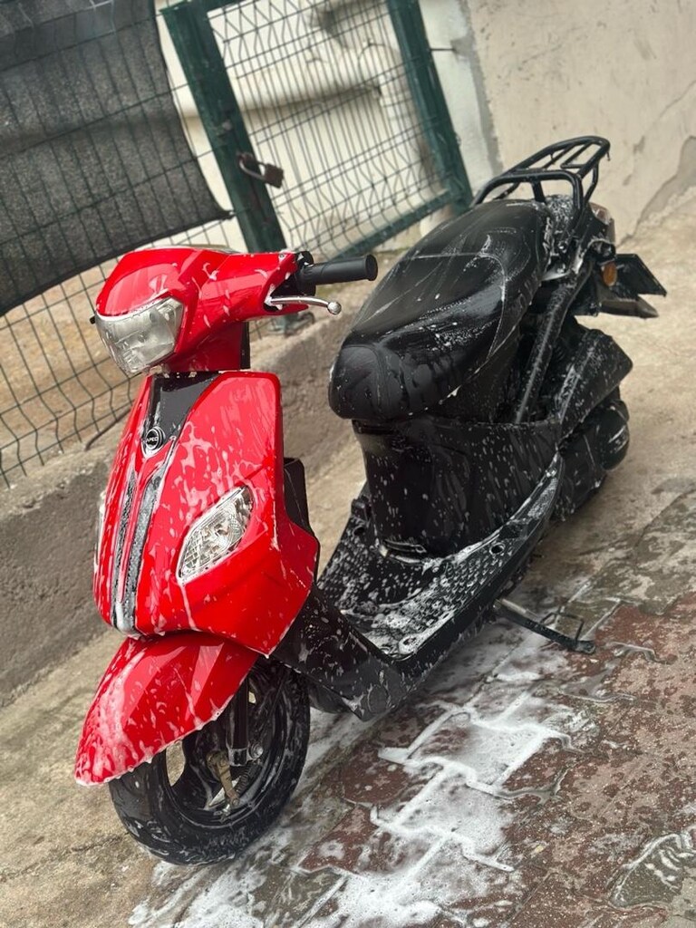 2022 APEC PS3 50cc 100cc ÇEVRİLİ ÖN ARKA DİP BASIK 3 RENK XENON ABA - 13