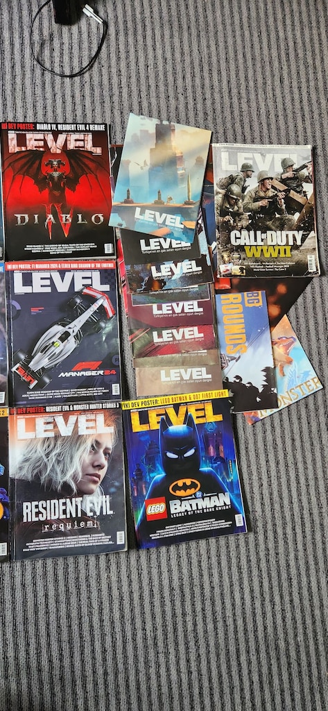 Level Dergileri - Koleksiyon - 302-324 + Posterler - 5