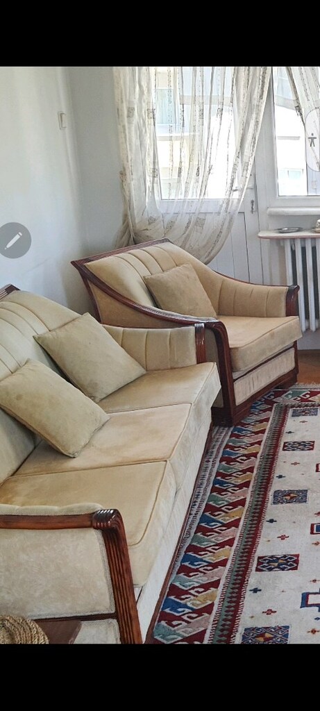 koltuk takımı koyu krem sarıya dönük - 2