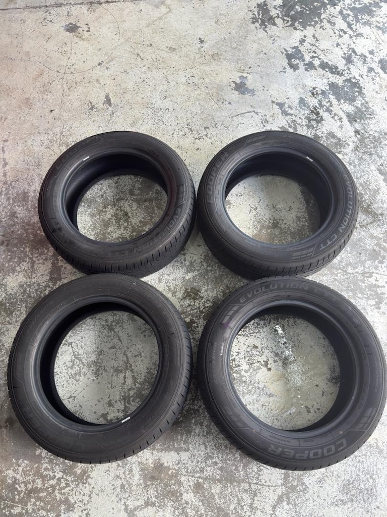 235/55 R18 Cooper Tires 4 Adet Temiz Lastik