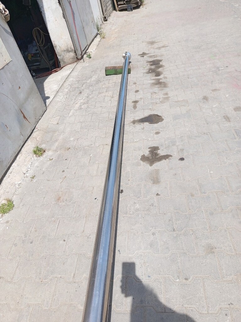 Bayrak Direği 7 Metre Krom Paslanmaz - 10