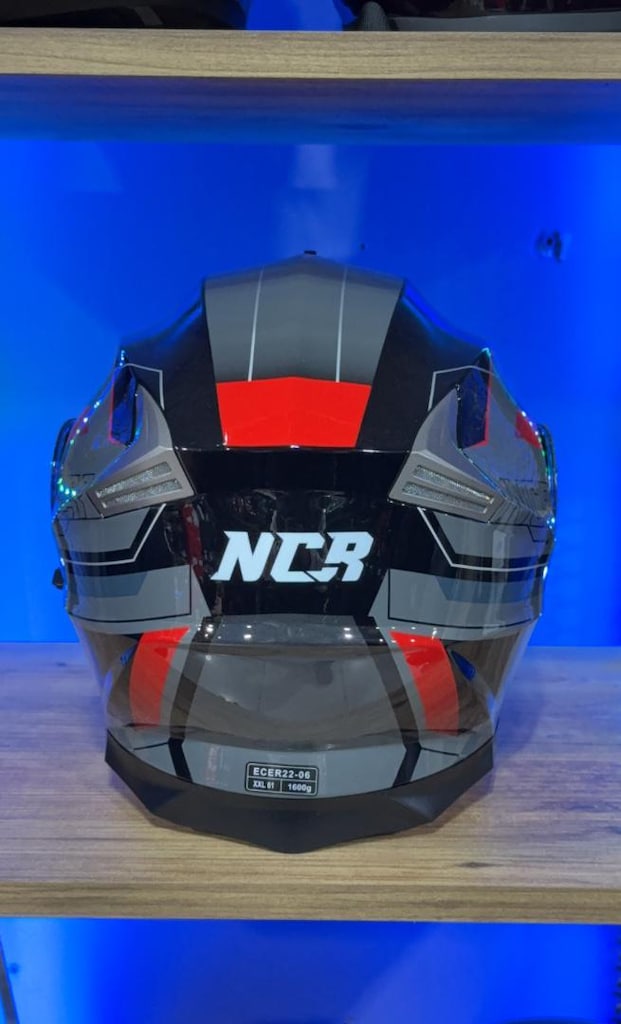 NCR ÇENE AÇILIR MOTOSİKLET KASKI - 4