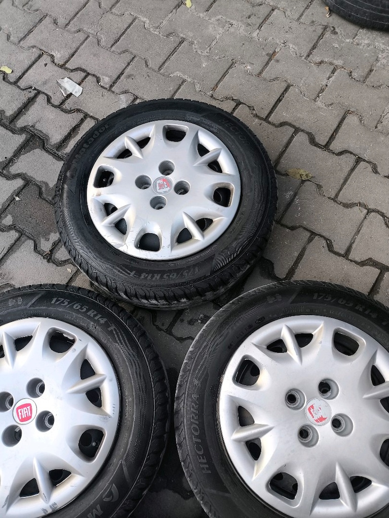 14" TENEKE JANT LASTİK KAPAK TAKIM 4*100 - 3