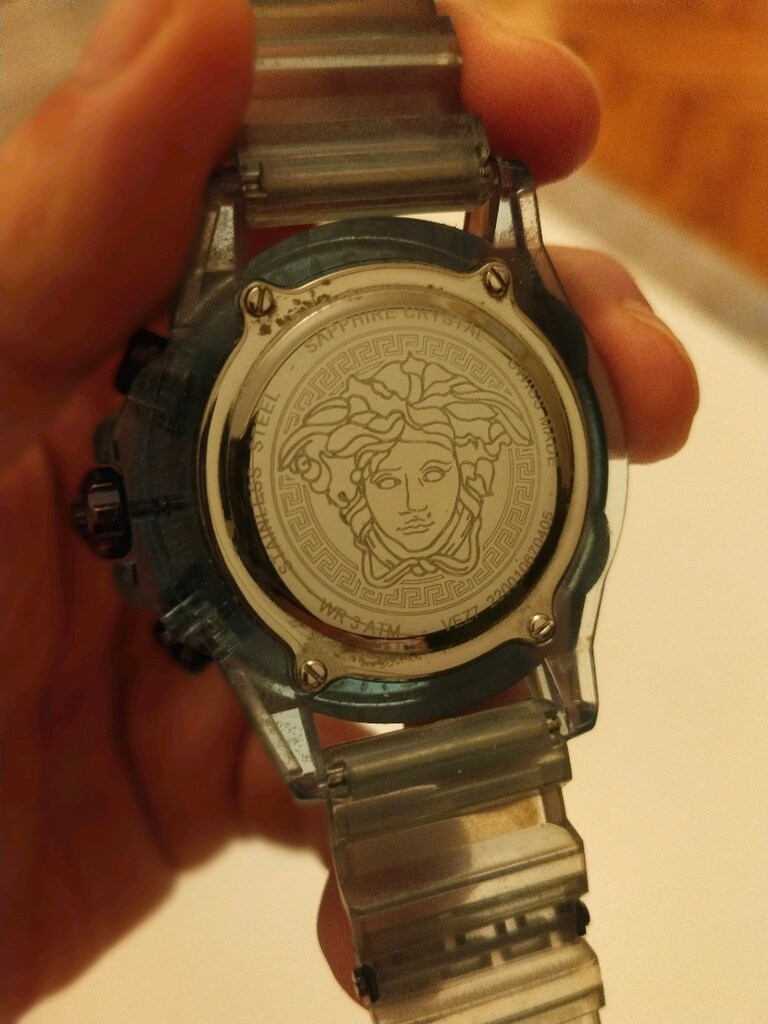 Versace VRSCVEZ701523 Unisex Kol Saati - 4