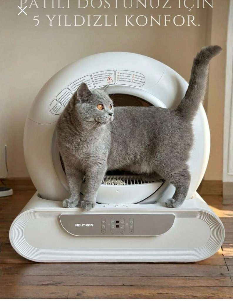 Neutron Akıllı Kedi Tuvaleti - 2