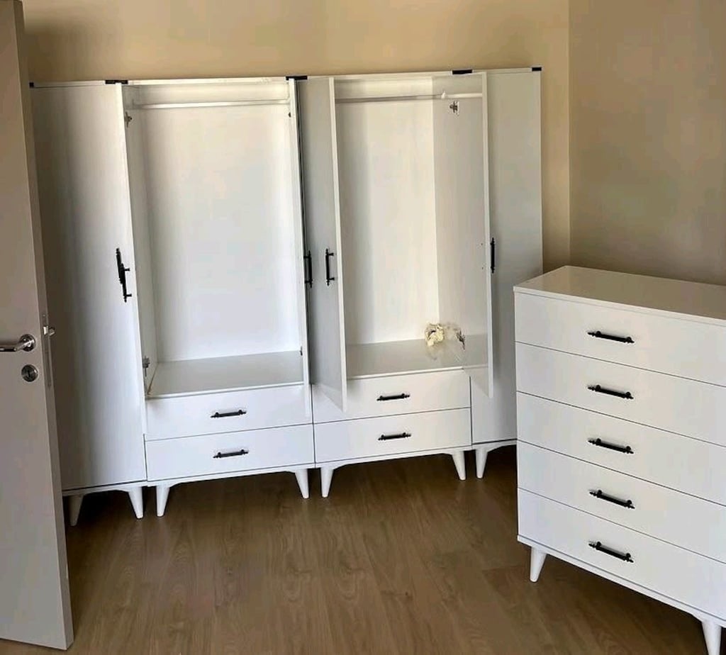 yatak odası dolabı elbise dolabı ve şifonyeer x20 - 2