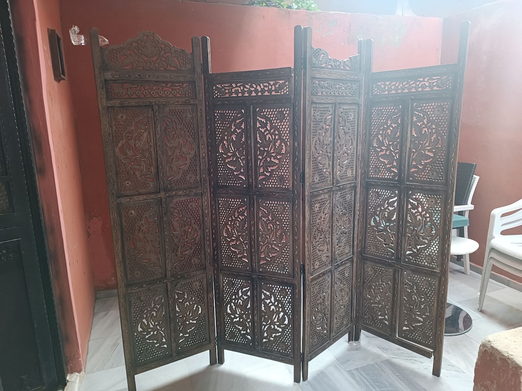 Ahşap Paravan / Ahşap Oymalı Paravan - 6