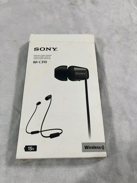 Sony WI-C310 Siyah Kablosuz Kulaklık