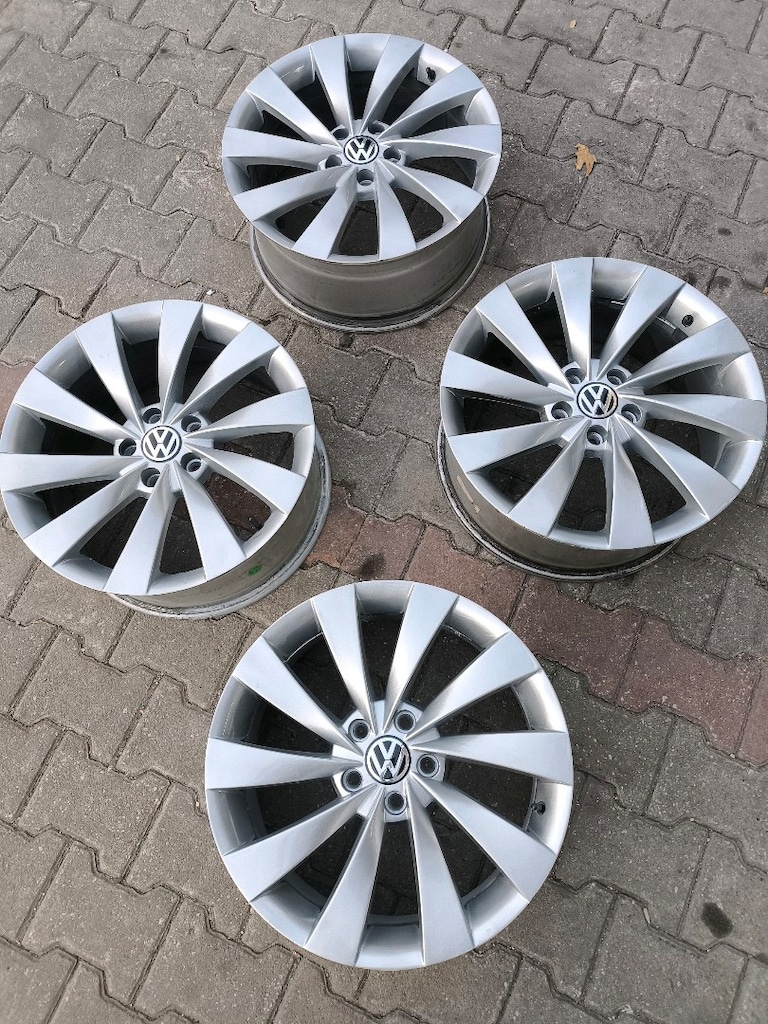 18" VW İNTERLAGOS JANT TAKIMI 5*112 TEMİZ - 2