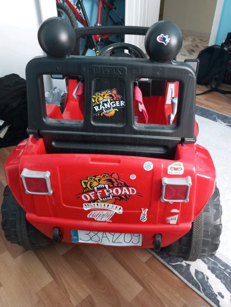 pilsan 12 volt akülü araba - 2