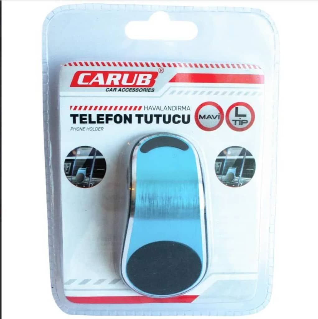 Telefon Tutucu L Tipi Havalandırma Mavi - 3