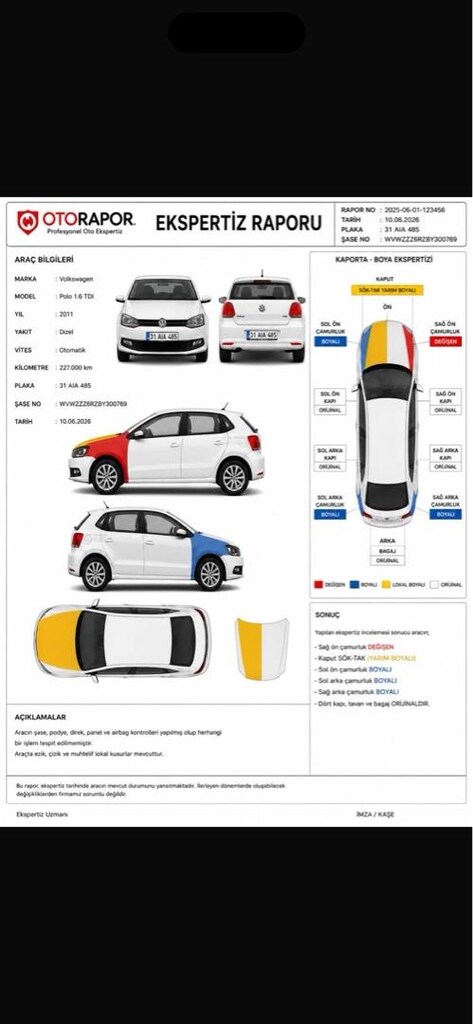 2011 1.6 Dizel Otomatik polo - 8