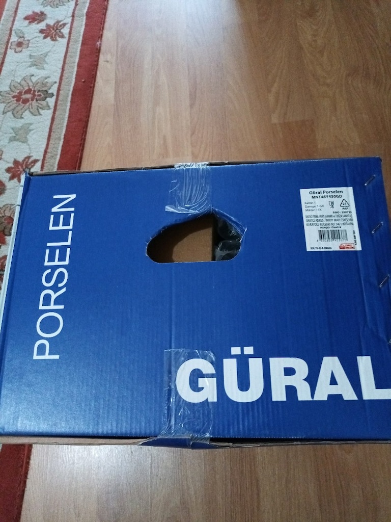GÜRAL PORSELEN. SIFIR YEMEK TAKIMI - 3