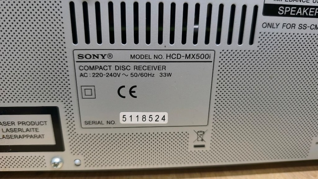 Sony CMT-MX500i Micro Hi-Fi Müzik Seti - USB / CD / Radyo / AUX - 5
