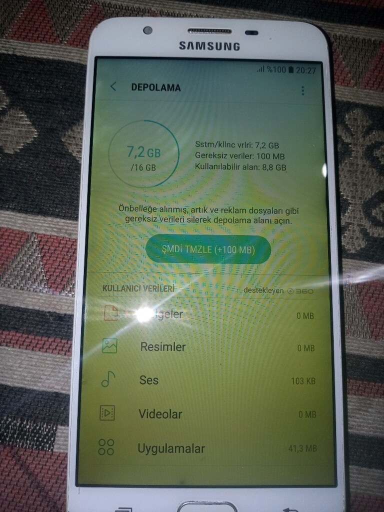 Samsung j7 prime temiz telefon - 4