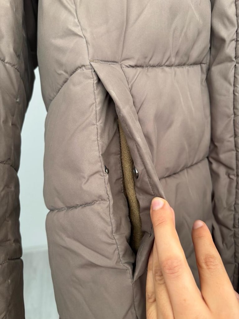 HM uzun kadin mont XL - 4