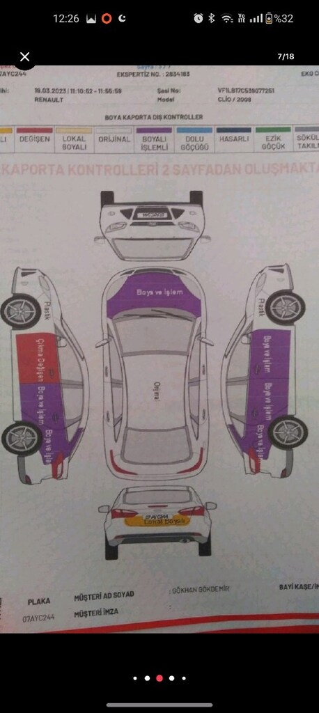 CLİO SEMBOL 1.4 2008 MODEL - 9