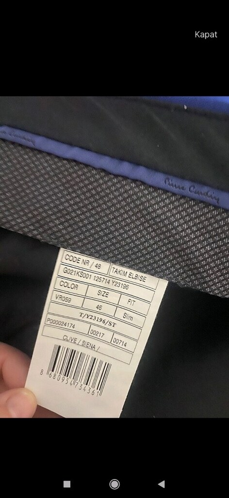 Pierre Cardin Erkek Takım - 5