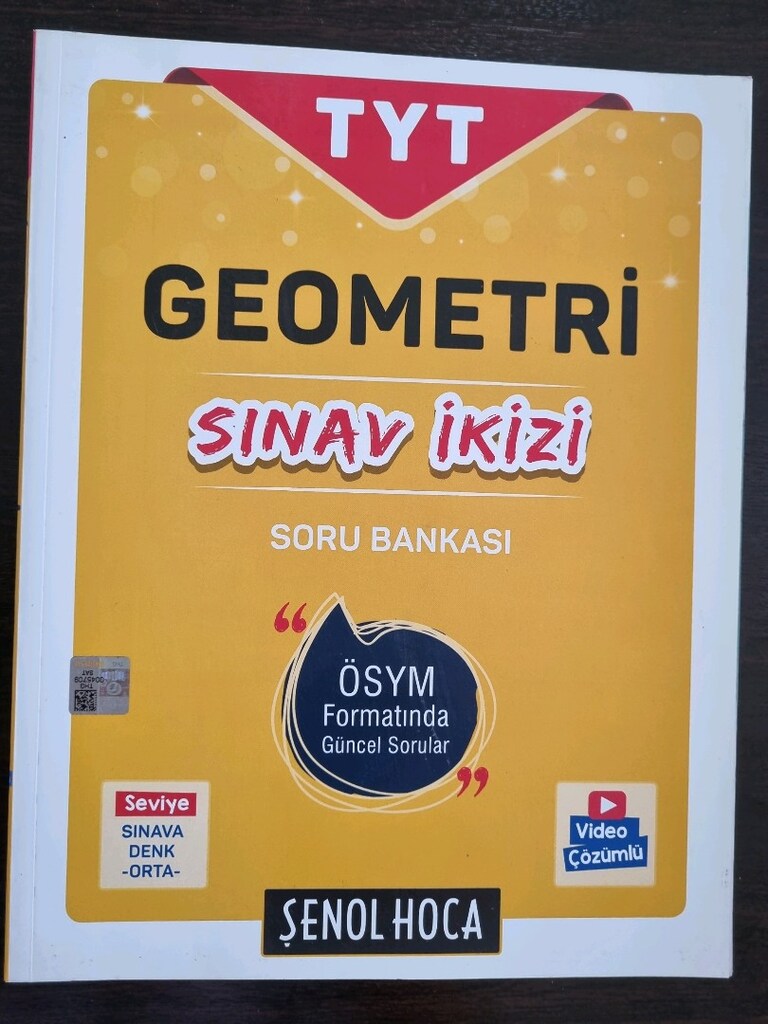 9 KİTAPLIK TYT-AYT TÜRKÇE MATEMATİK GEOMETRİ SORU BANKALARI SETİ - 7