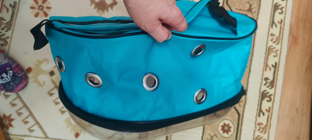 çift fonksiyonlu kedii yatağı ve taşıma çantası birlikte - 8