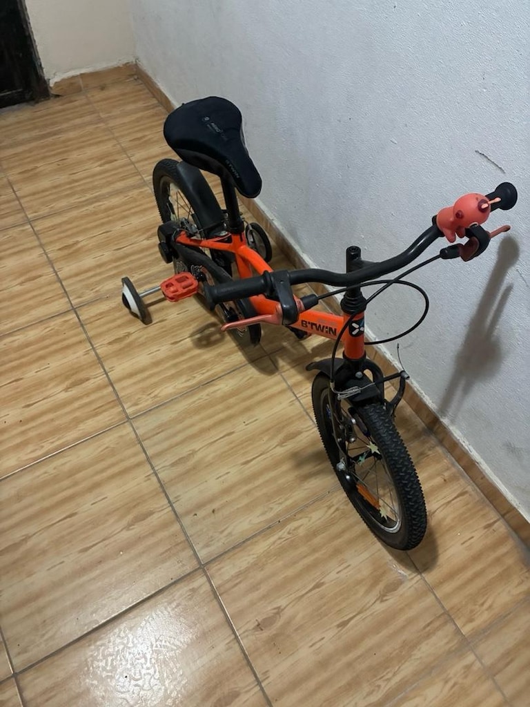 BTWIN 16 Jant Çocuk Bisikleti – Destek Tekerlekli, Temiz ve Bakımlı - 2